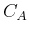 $ C_A$