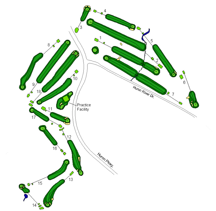 Huron Hills Golf Course