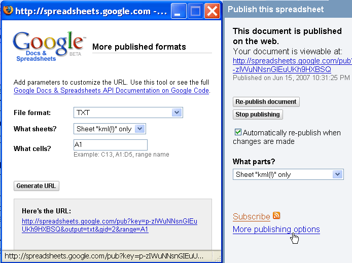 Screenshot - Editing Placemarks