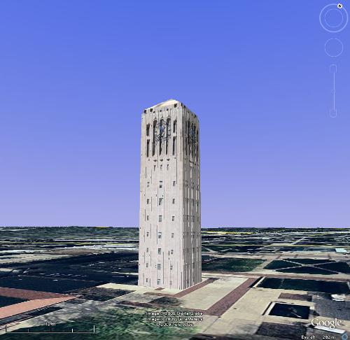 Burton Memorial Tower, The University of Michigan, Ann Arbor, Michigan.