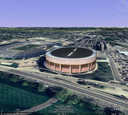 Crisler Arena, The University of Michigan, Ann Arbor, Michigan